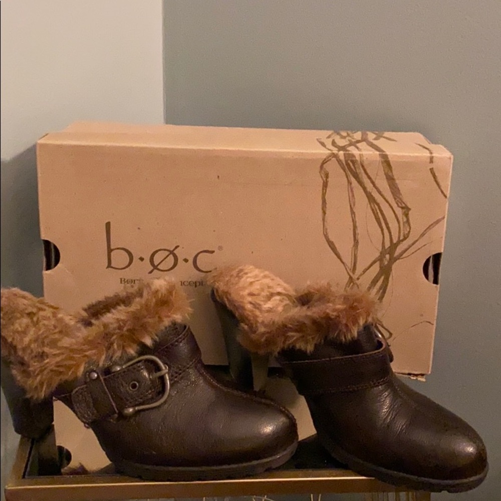 B.O.C - Furry inside mules